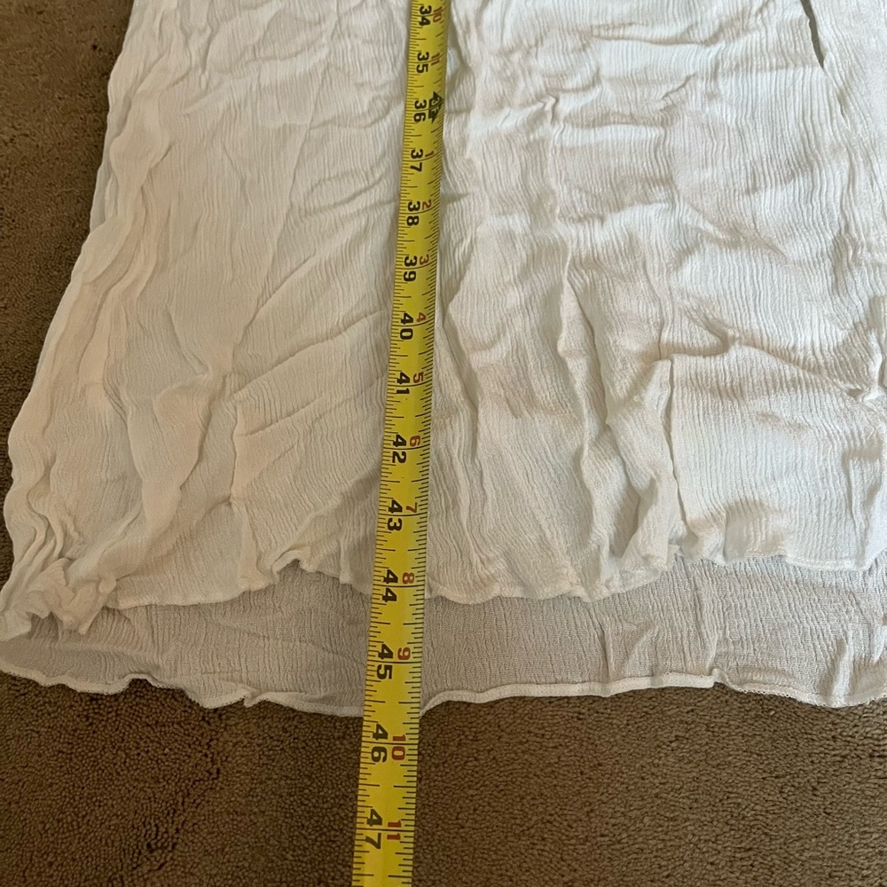 Elegant White Maxi Sun Beach Dress, Small, Lightweight - Picture 5 of 9